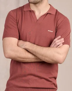 Homme Mise Au Green Polo en tricot