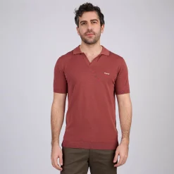 Homme Mise Au Green Polo en tricot