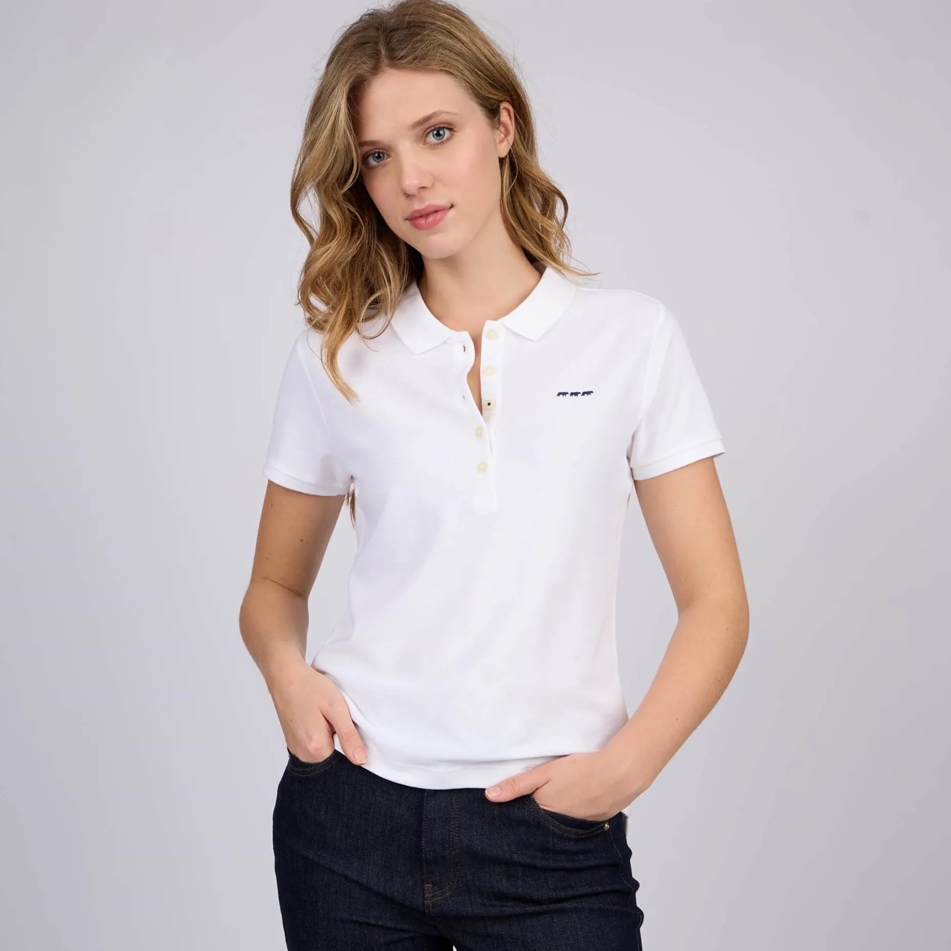 Femme Mise Au Green Polo Jeanne