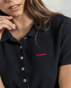 Femme Mise Au Green Polo Jeanne bleu marine