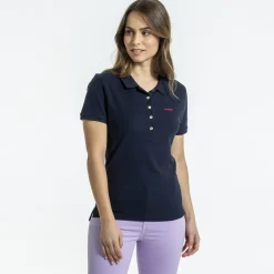 Femme Mise Au Green Polo Jeanne bleu marine
