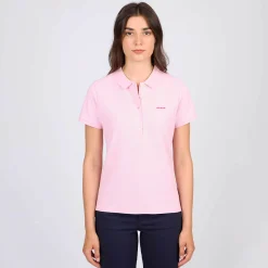 Femme Mise Au Green Polo Jeanne rose pale