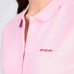 Femme Mise Au Green Polo Jeanne rose pale