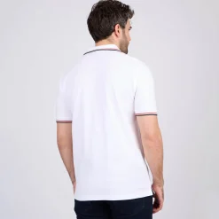 Homme Mise Au Green Polo logo badge