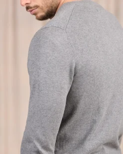 Homme Mise Au Green Pull Alvin gris chiné