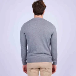 Homme Mise Au Green Pull Alvin gris chiné