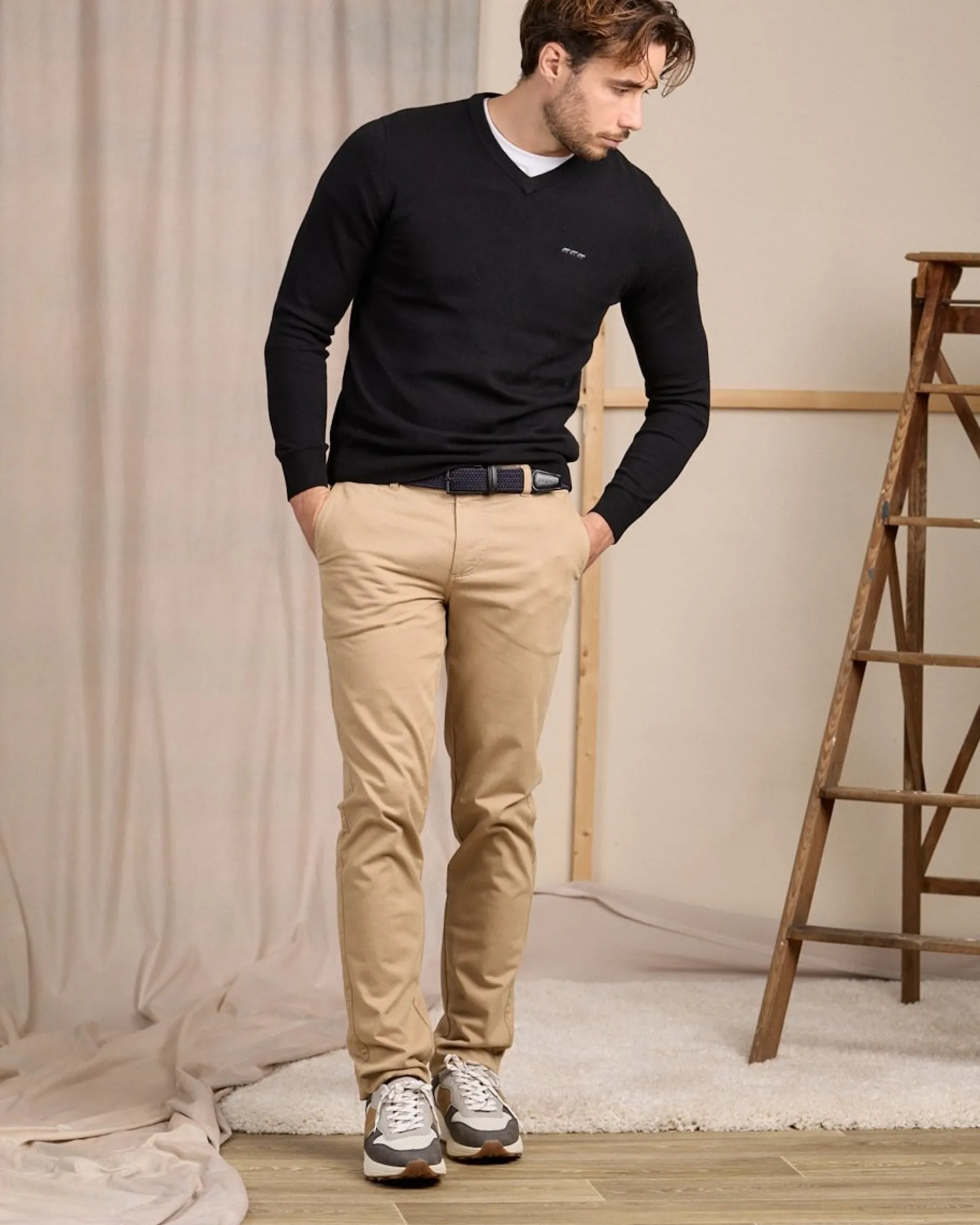 Homme Mise Au Green Pull Alvin