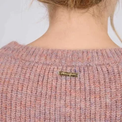 Femme Mise Au Green Pull aux détails ajourés