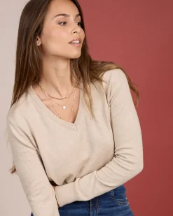 Femme Mise Au Green Pull Calvin