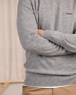 Homme Mise Au Green Pull Cassis