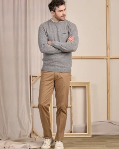 Homme Mise Au Green Pull Cassis