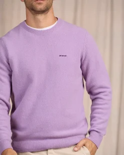 Homme Mise Au Green Pull Cassis