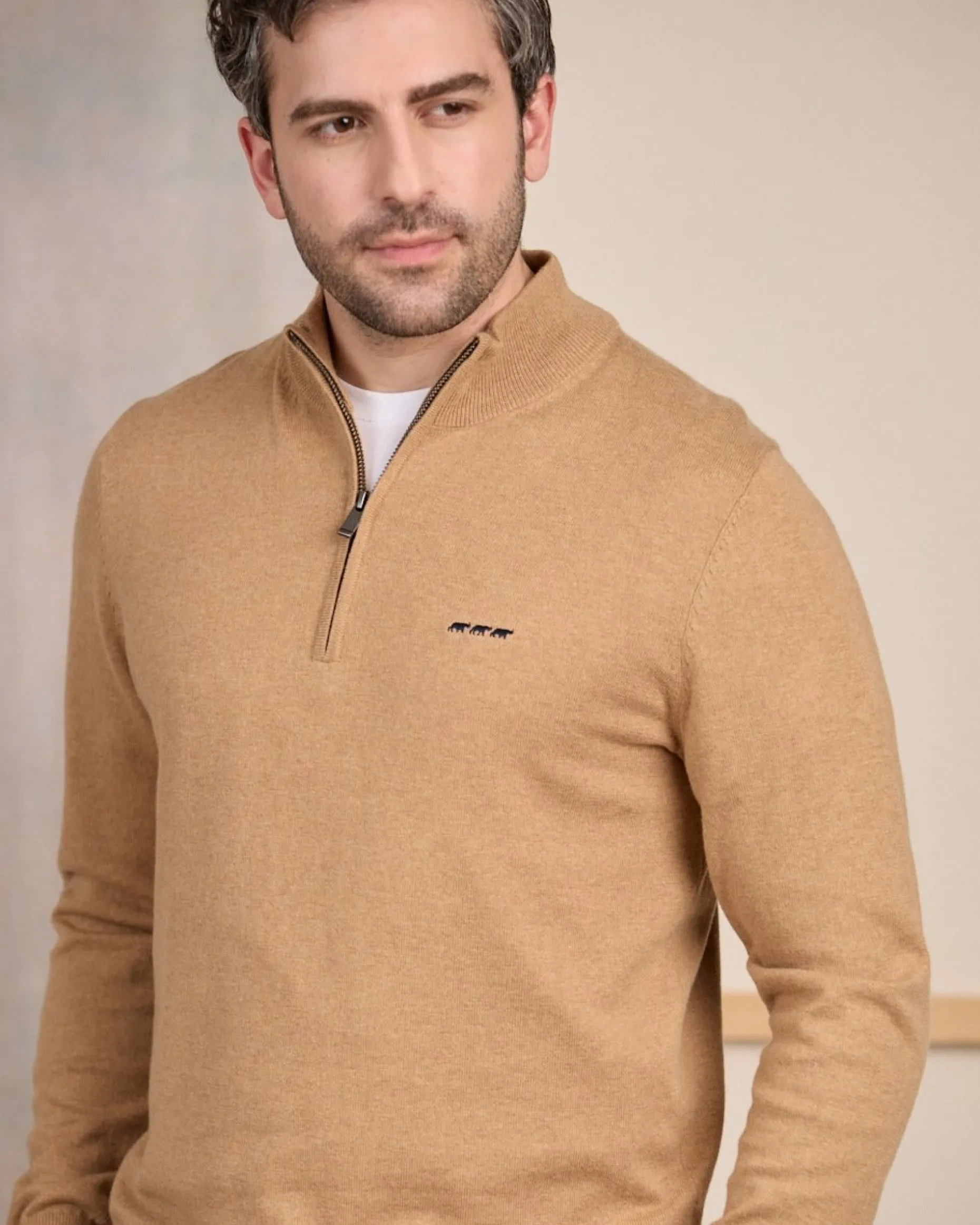 Homme Mise Au Green Pull col camionneur