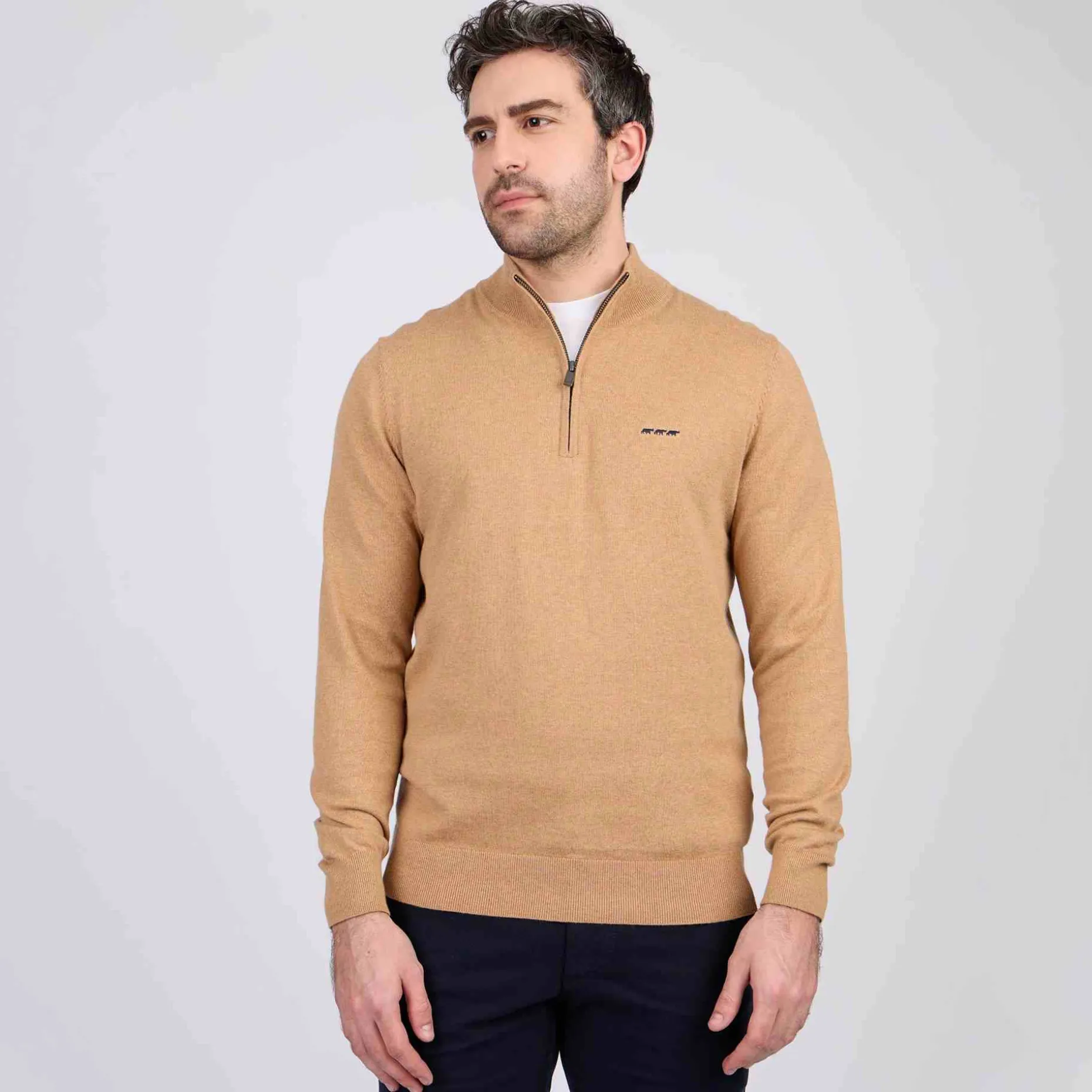 Homme Mise Au Green Pull col camionneur