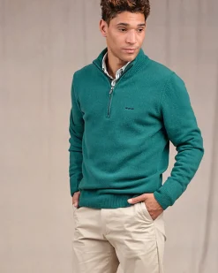 Homme Mise Au Green Pull col camionneur