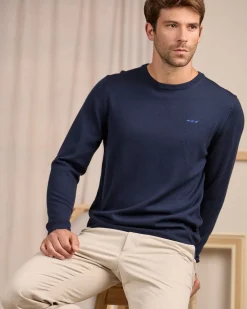 Homme Mise Au Green Pull col rond