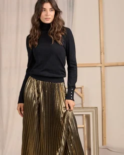 Femme Mise Au Green Pull col roulé