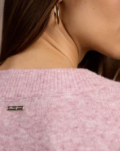 Femme Mise Au Green Pull col v