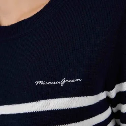 Femme Mise Au Green Pull Curtis bleu marine