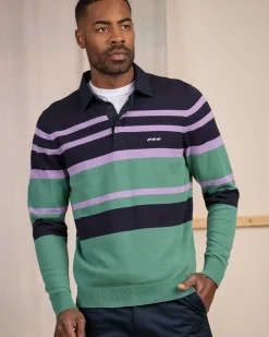 Homme Mise Au Green Pull Cyril bleu marine