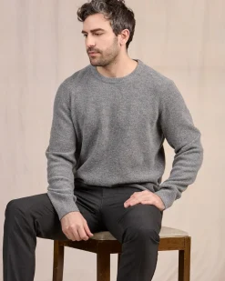 Homme Mise Au Green Pull point grain de riz