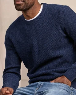 Homme Mise Au Green Pull point grain de riz