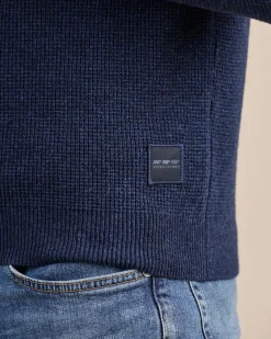 Homme Mise Au Green Pull point grain de riz