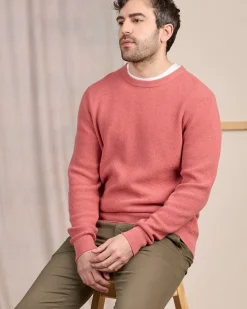 Homme Mise Au Green Pull point grain de riz