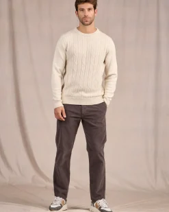 Homme Mise Au Green Pull torsadé