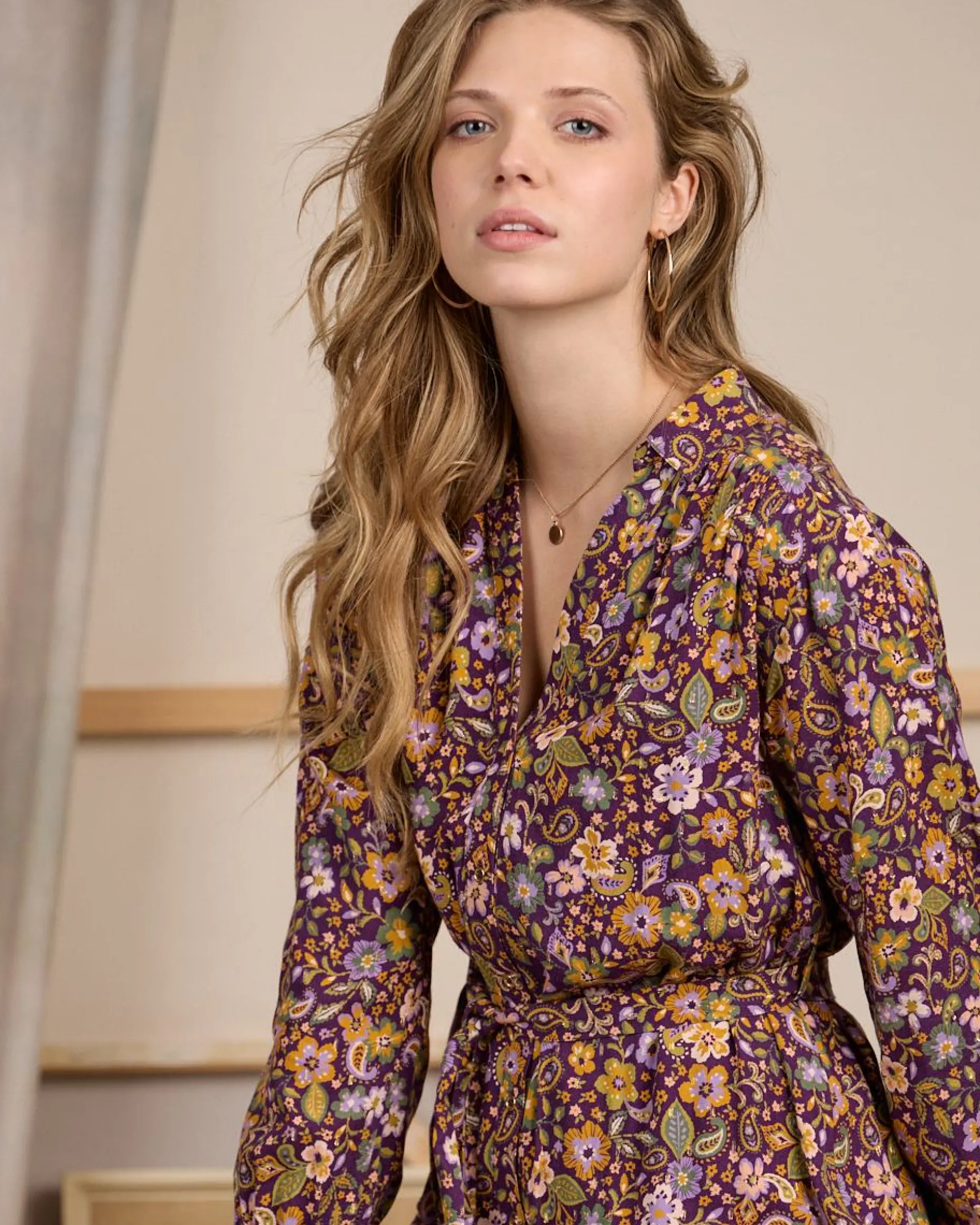 Femme Mise Au Green Robe chemise