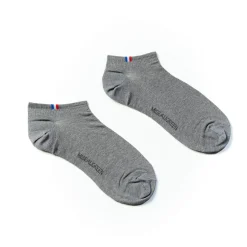 Homme Mise Au Green Socquettes unies gris clair