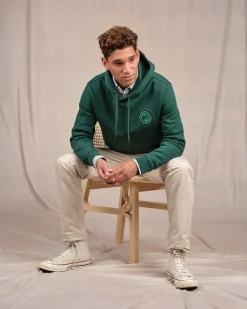 Homme Mise Au Green Sweat Calvin vert foncé