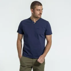 Homme Mise Au Green T-shirt Baptiste bleu marine