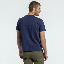 Homme Mise Au Green T-shirt Baptiste bleu marine
