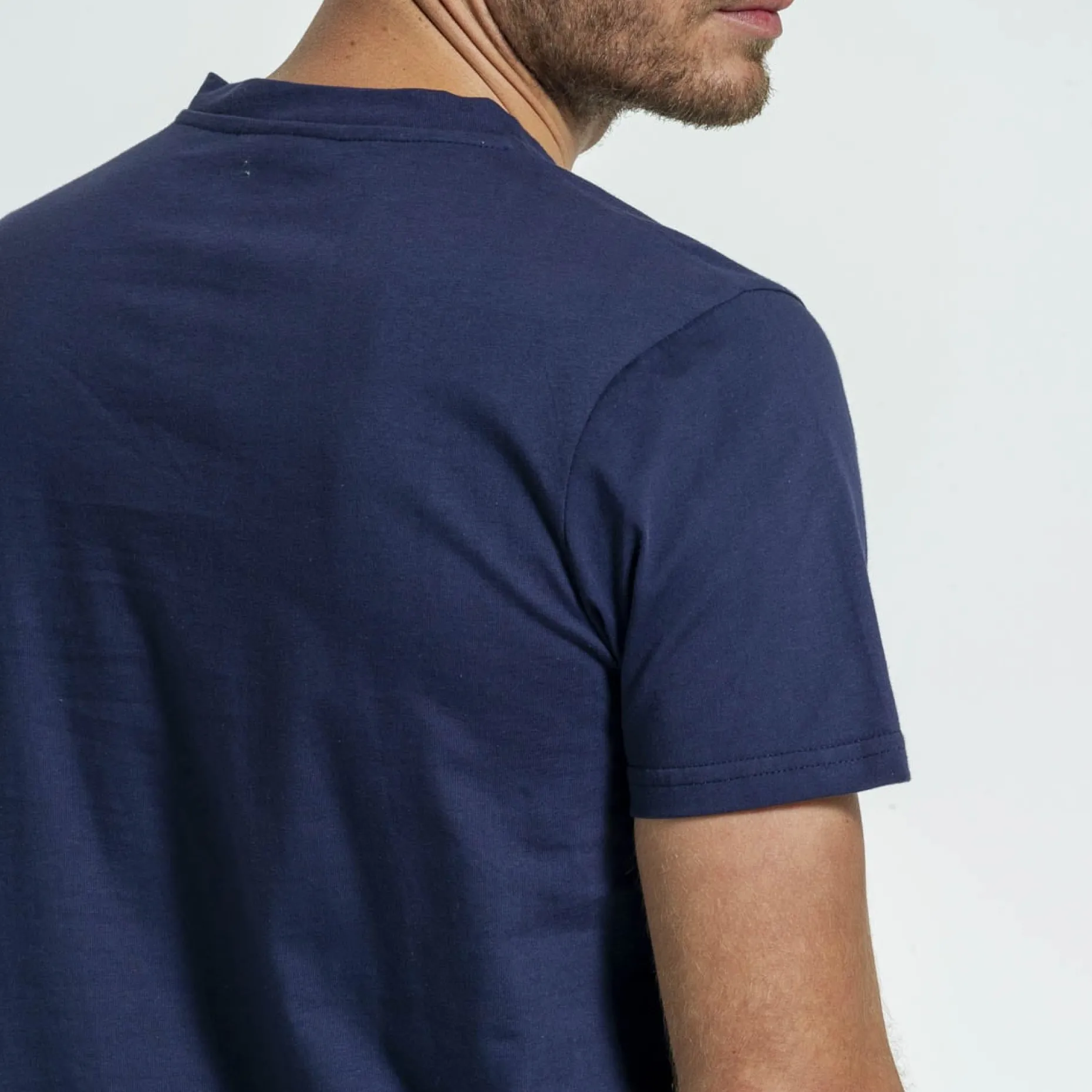 Homme Mise Au Green T-shirt Baptiste bleu marine