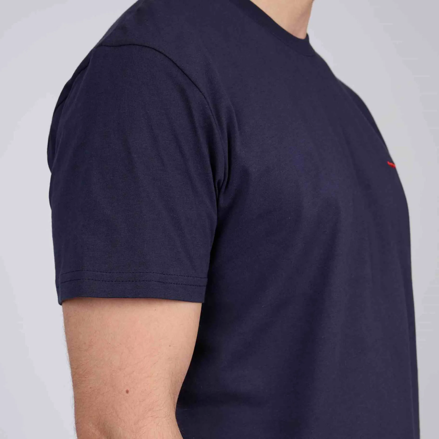 Homme Mise Au Green T-shirt Cédric bleu marine