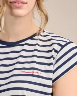 Femme Mise Au Green T-shirt marinière