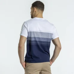 Homme Mise Au Green T-shirt rayé rayures marine