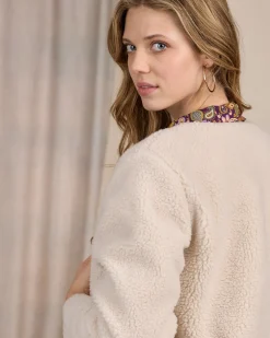 Femme Mise Au Green Veste Chance ecru chiné